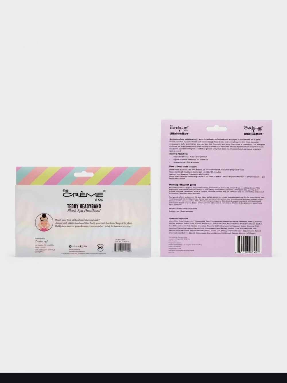 The Crème Shop Little Twin Stars Cloud Walk Foot Mask + Creme Pastel Headband - Picture 2 of 2